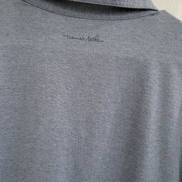 Travis Mathews Golf Polo Shirt Mens XL Collared Short Sleeve Logo - Picture 8 of 8